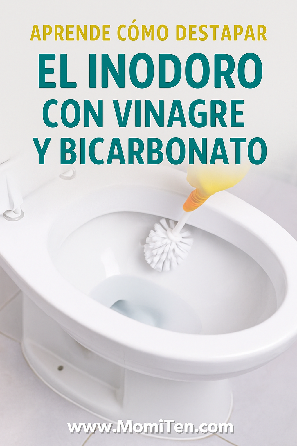 Cómo destapar el inodoro con vinagre y bicarbonato: el remedio de la abuela que nunca falla