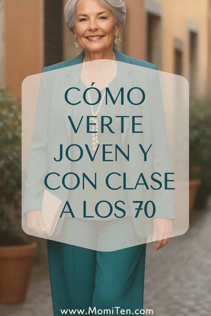 Cómo verte joven y con clase a los 70: Trucos de abuela para brillar con elegancia