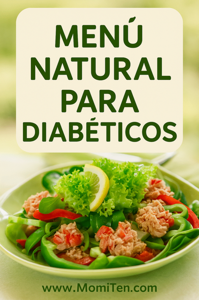Menú diario de recetas saludables para diabéticos: Consejos de la Abuela para Comer Rico y Saludable