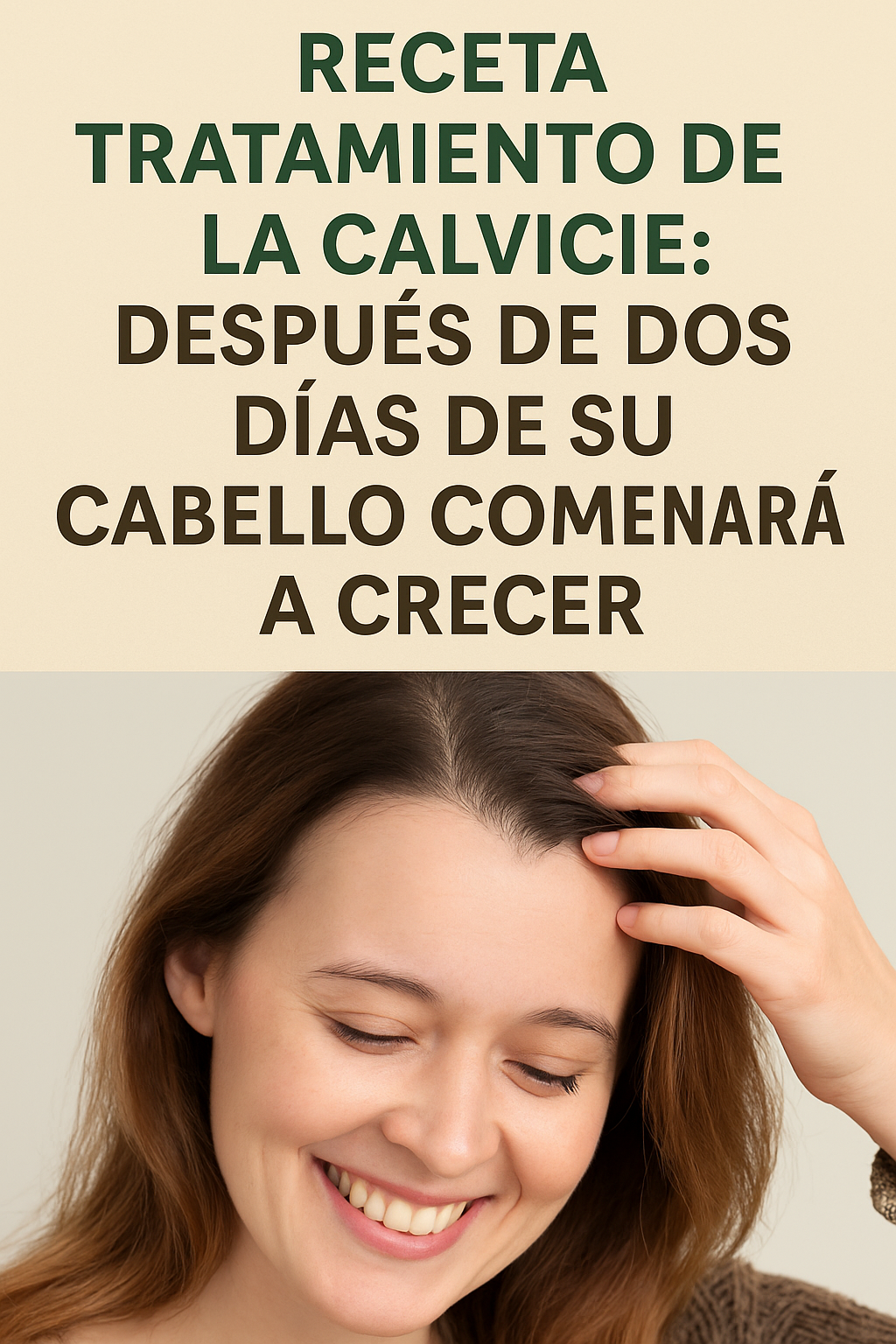 Receta Casera para la Calvicie